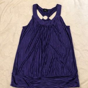 Purple tank top